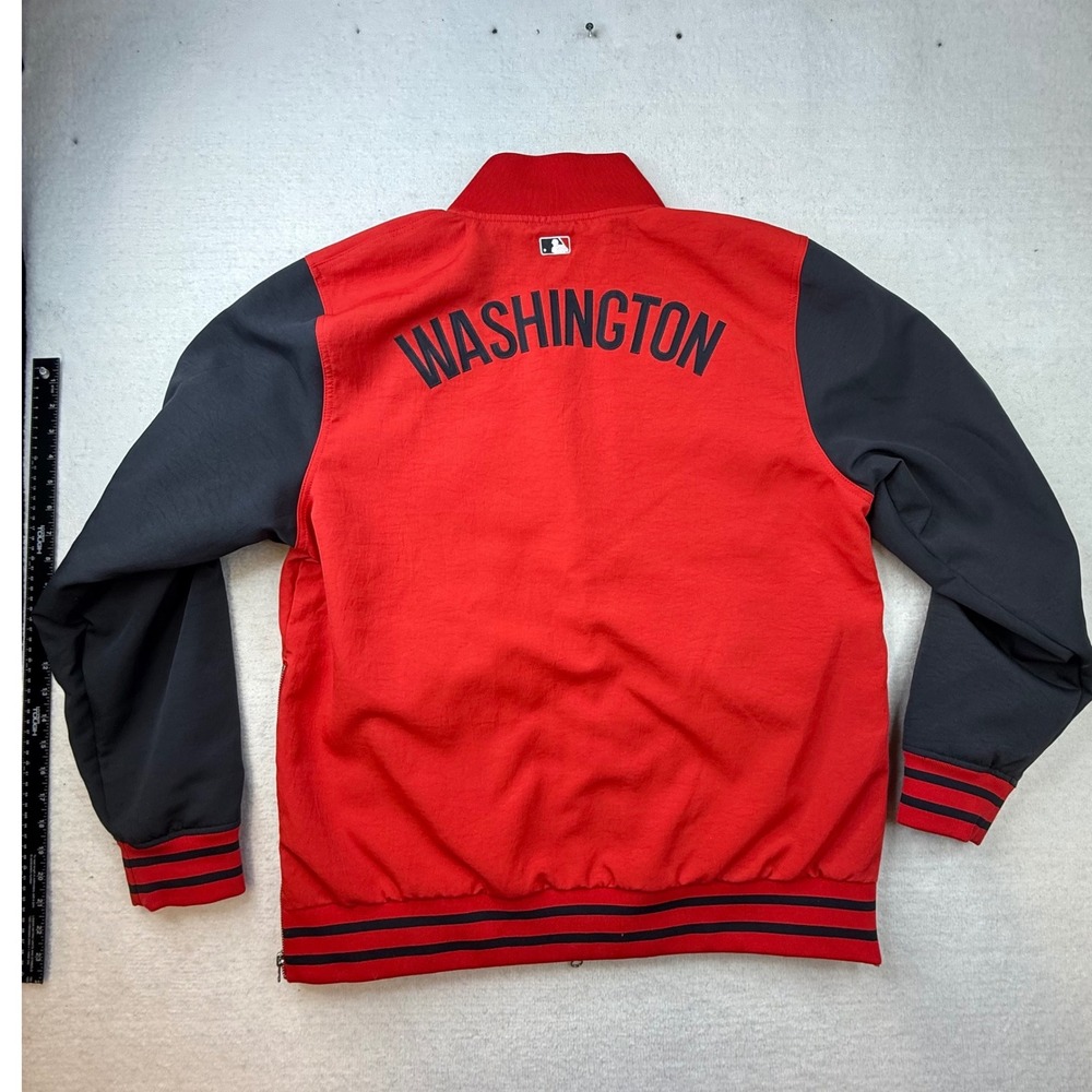 Nike Washington Nationals MLB Authentic Collection team issue Jacket Mens Large - Picture 10 of 13